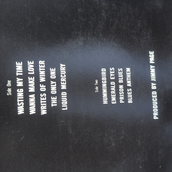 Led Zeppelin Authentic Vintage Vinyl Record's&Music Guitar Book - Picture 12 of 16